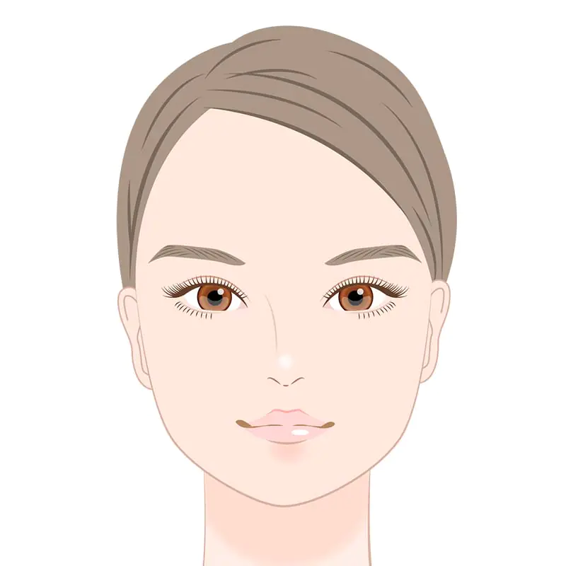 エラが張っている